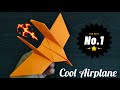 Amazing Paper Cool Air Fighter Airplane | Best Airplane✈️ Super paper Jet #diy#paperjet #paperplane