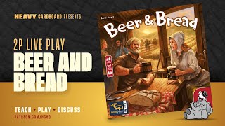 Beer & Bread - 2p Teaching, Play-through, & Roundtable by Heavy Cardboard screenshot 3