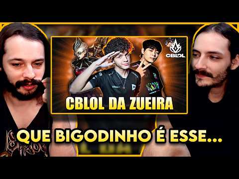 ELE PEGOU VAYNE TOP PRA ENSINAR O ROBO - CBLOL DA ZUEIRA | Bronziocre | [Rick e Re React]