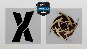 CS:GO - Team X vs. NiP [Cbble] Map 1 - ESL Pro League Season 4 - EU Matchday 2