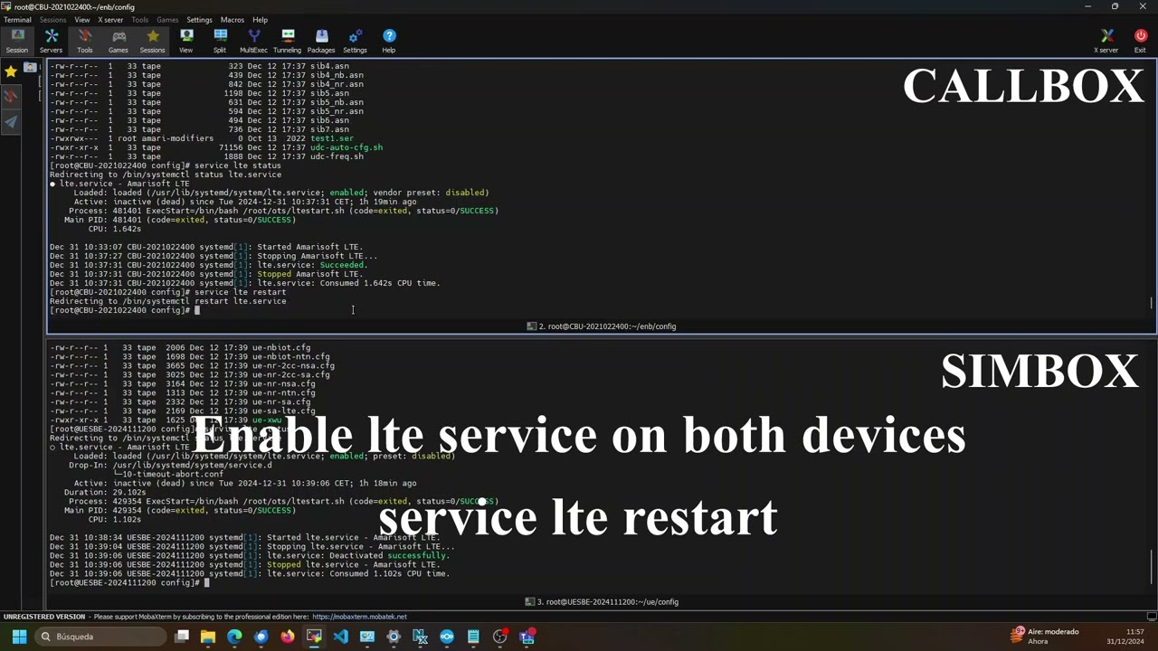 5G gnB Setup and testing with Amarisoft Devices
