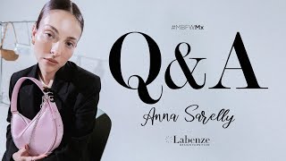 Q&A con Ana Sarelly | MBFWMx @annasarelly