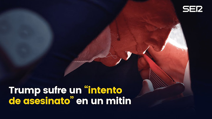 Donald Trump, herido en un mitin tras sufrir un "intento de asesinato"