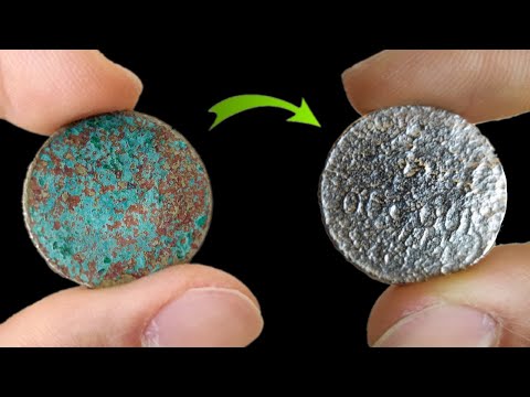 Eski Madeni Para Nasıl Temizlenir\\Parlatılır? (Cleaning coins)