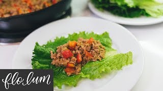Asian Pork Lettuce Wraps Super Fast Recipe