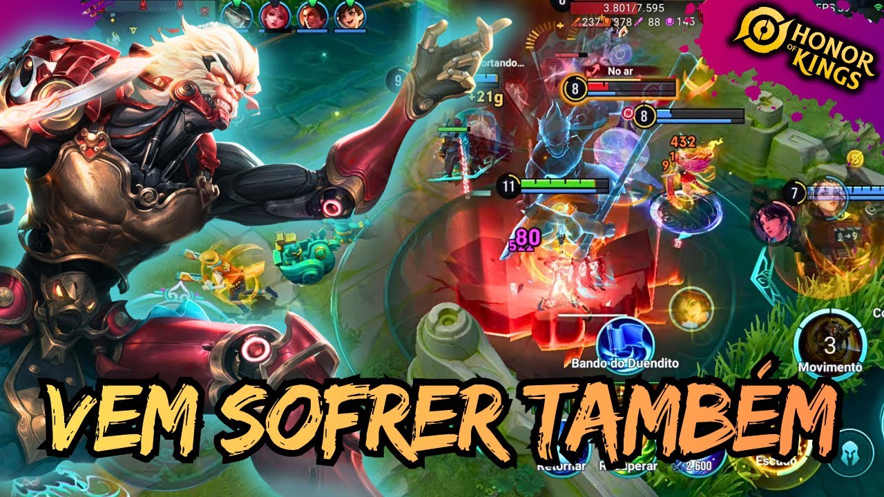 VEM SOFRER COMIGO NESSA | HONOR OF KINGS