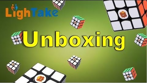 New Lightake Unboxing! Two Gans Puzzles?