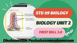 First Bell 3.0 STD 09 Biology Dhahanavum Poshakasamvahanavum EPI 07 UNIT 2