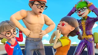 Fatboy Is Falsely Accused - Scary Teacher 3D Fatpolice Arrest Doll Squid Game