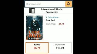 Code Red by R. Saint Claire | Regina's Haunted Library HorrorTube AuthorTube Booktube
