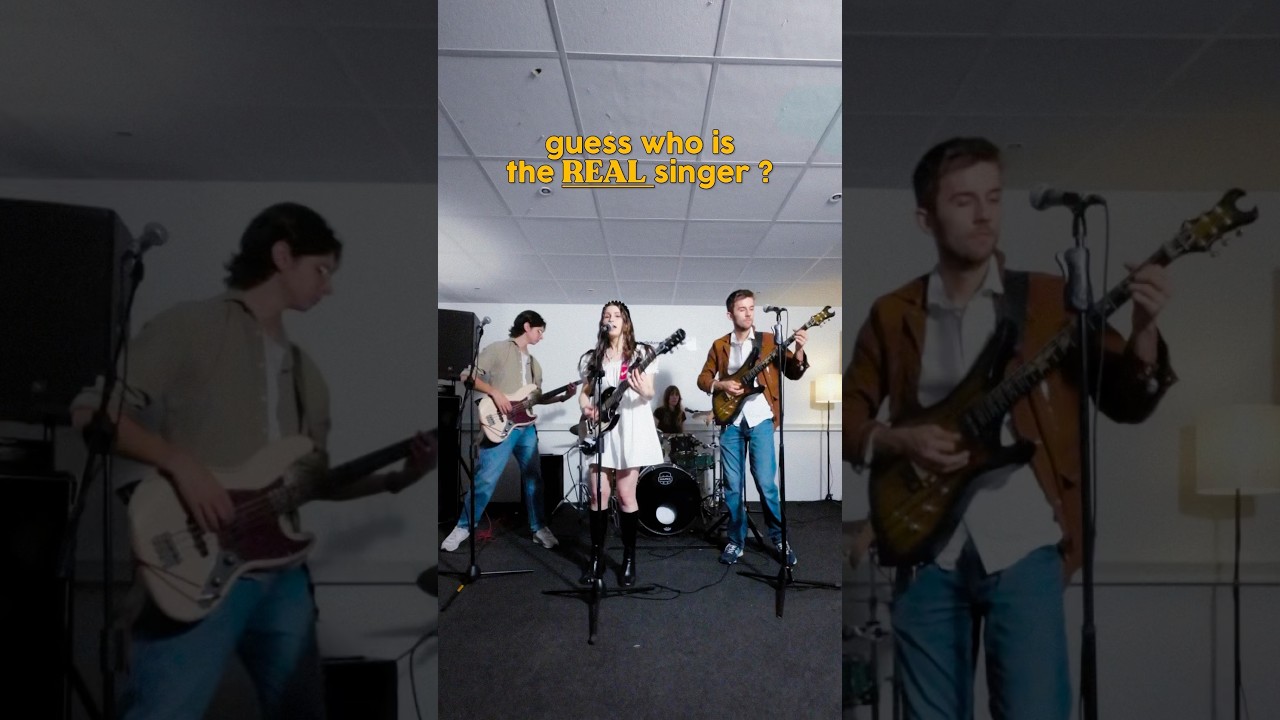 did you find the REAL singer ?? 👀🎤 