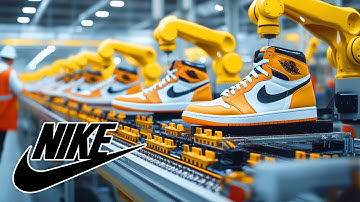 How Nike Shoes Are Made in Factory