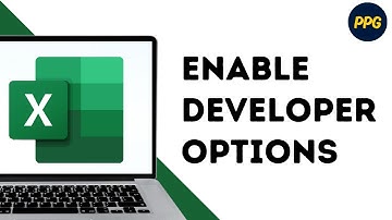 How to enable developer option in excel ?