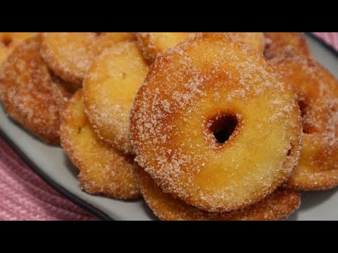 Video: So Backen Sie Zimt-Apfel-Donuts