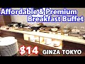 SAKURA is a low-priced, premium all-you-can-eat breakfast buffet just a 3-minute from Ginza Station