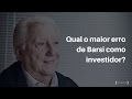 Luiz Barsi comenta seus erros como investidor