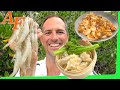 Fresh Tasty Banana Prawns 2 ways Beach Catch n Cook (Shrimp Fishing) EP.430