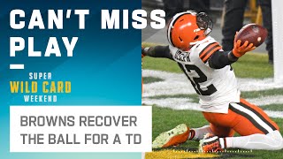 Browns 1st Playoff TD in 18 Years Comes 14 Seconds into the Game