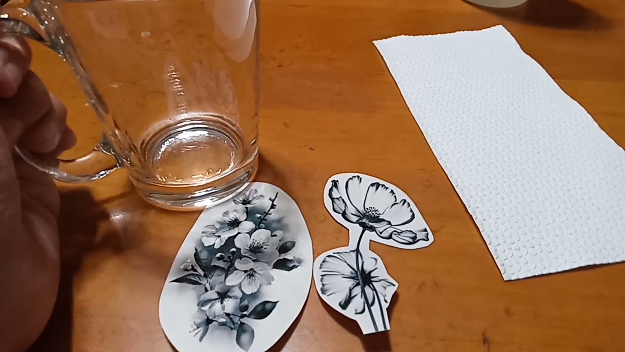 DIY MUG DESIGN | Tried decal transfer paper