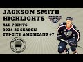 Jackson Smith Highlights | All Points 2024-25 Season | 2025 NHL Draft Prospect