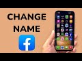How To Change Your Name On Facebook (2025)