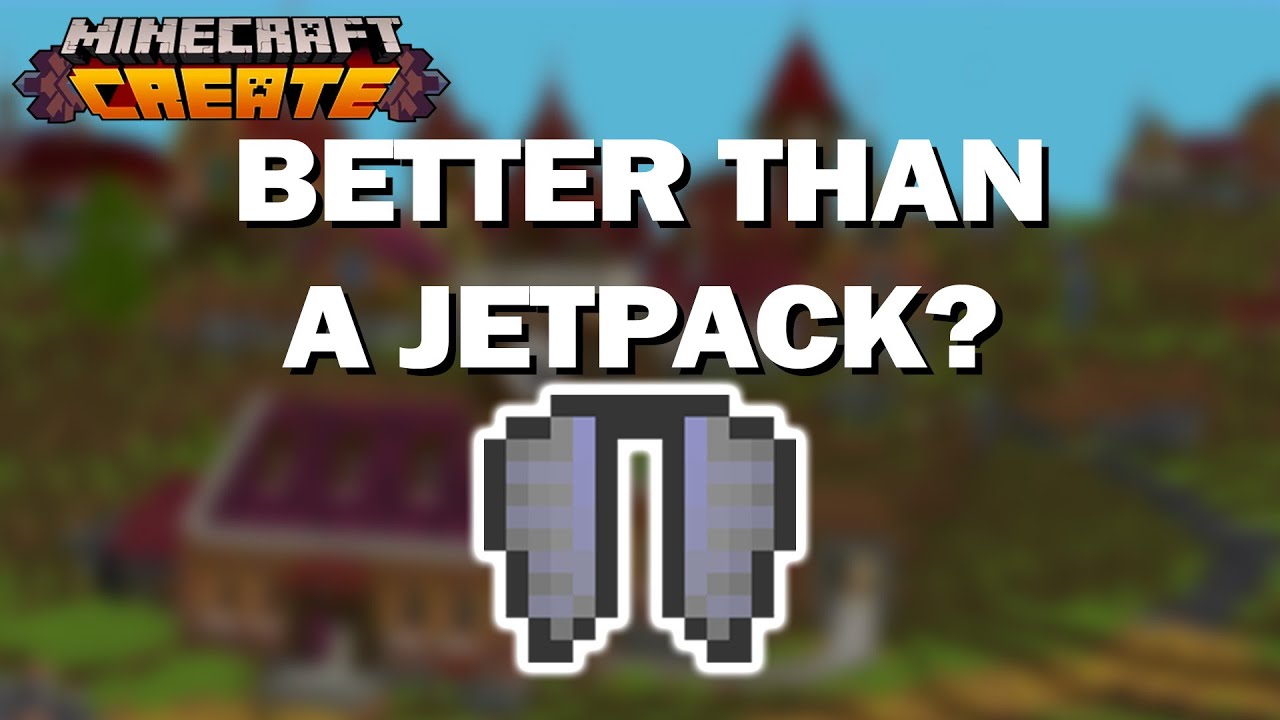 Why I Don’t Use a JETPACK in Minecraft | Create Explained - YouTube