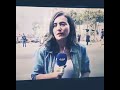 حدث على الهواء مباشره تقبيل مراسله قناه الحدث في لبنان