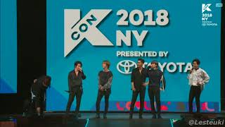 Super Junior - KCON 2018 NY (INTERACCIÓN FANS)