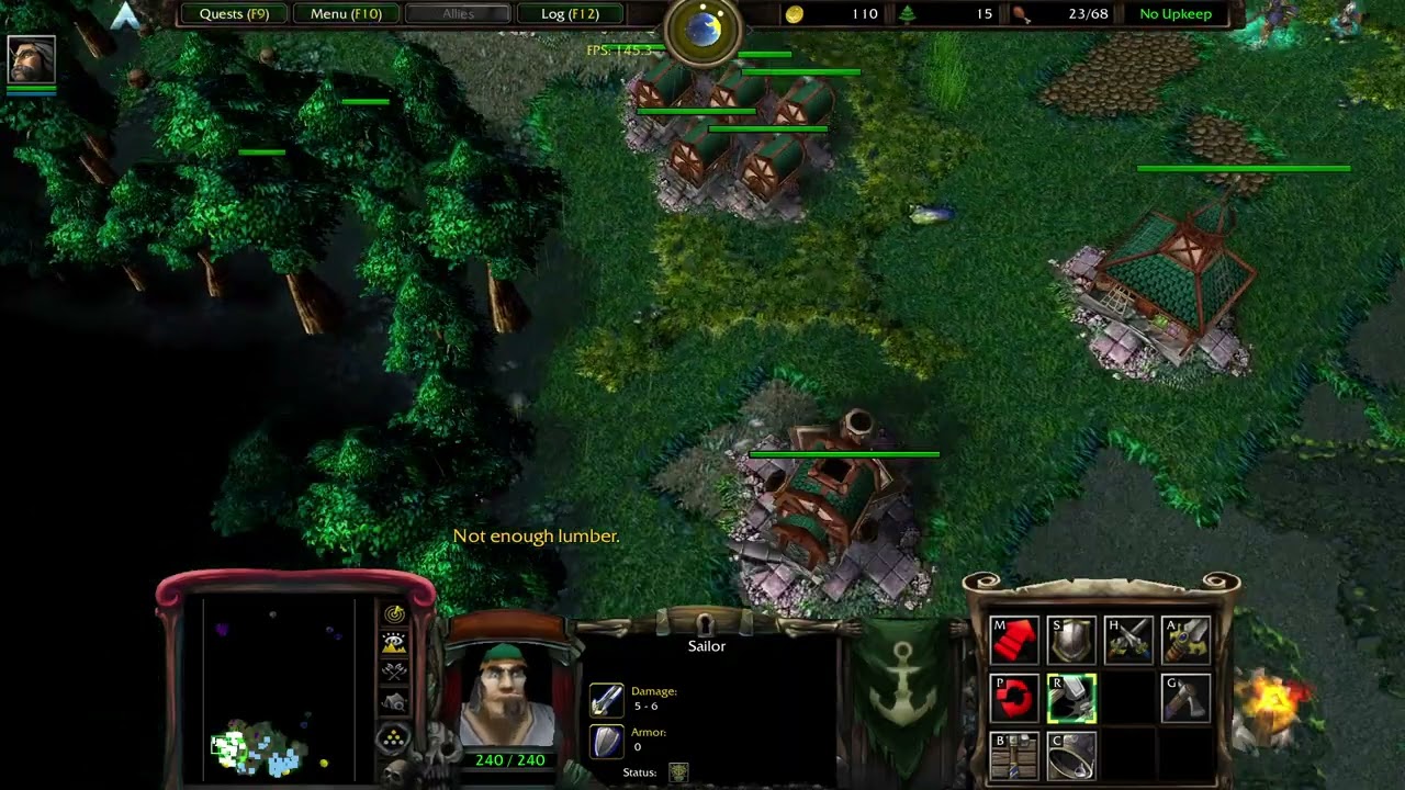 Warcraft 3 Custom Campaign - The Path of Valour - A Land Scourged - Chapter 5