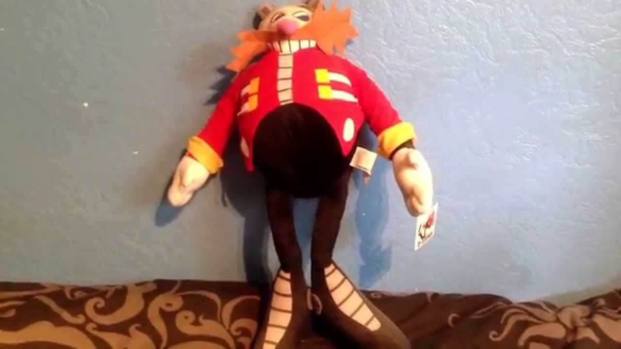 sonic x eggman plush