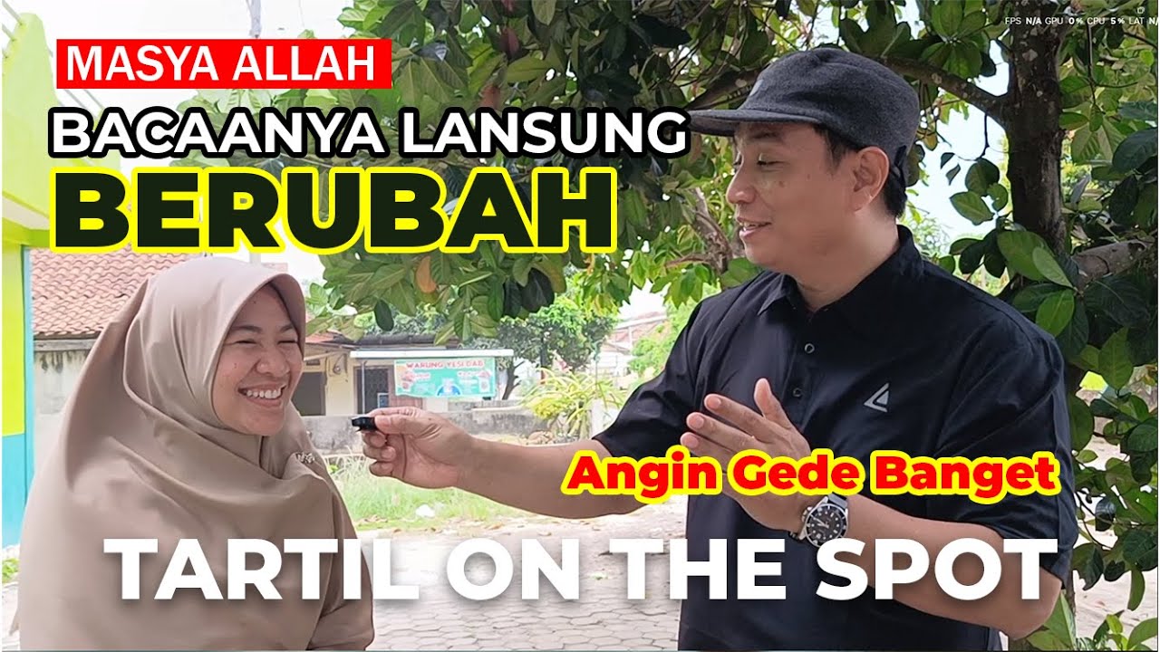 Masya Allah, Mba ini bacaanya jd bagus setelah belajar dengan ustadz Abdul Roziq-Tartil On The Spot