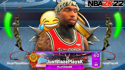 MY PURE PLAYMAKER MAKES PEOPLE RAGE ON THE 1V1 COURT IN NBA 2K22 😂