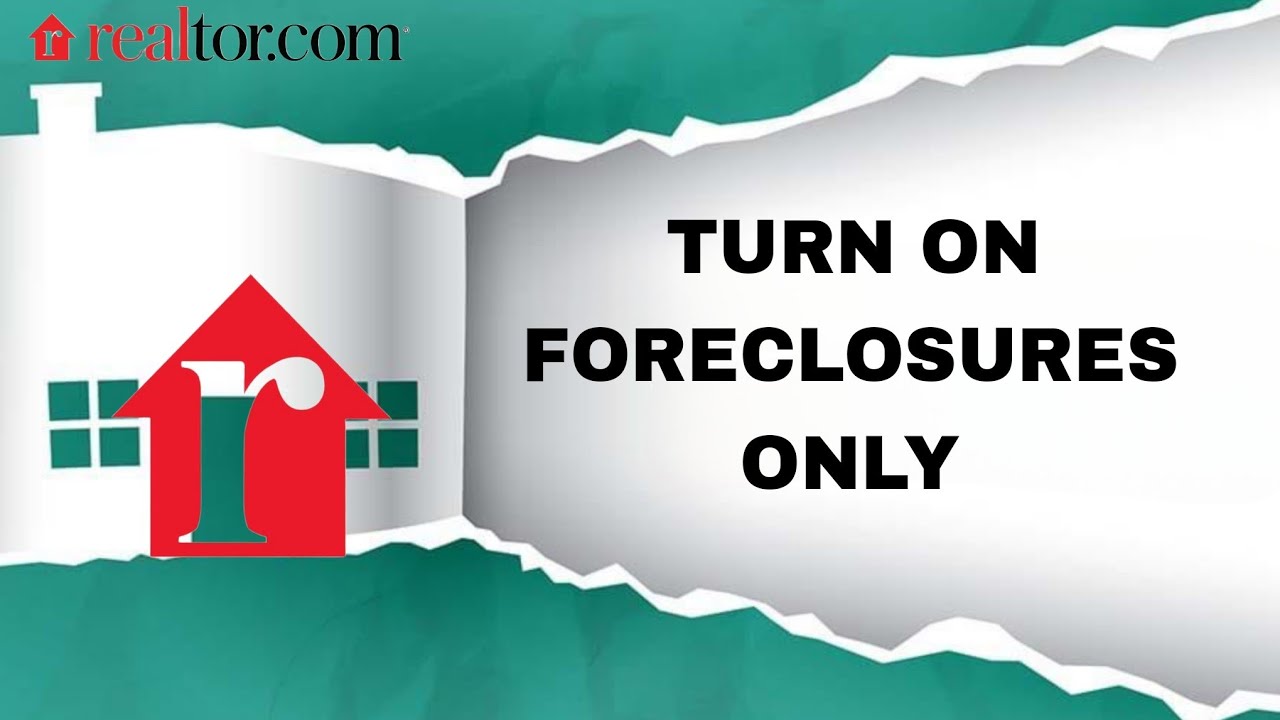 How To Turn On Foreclosures Only On App YouTube