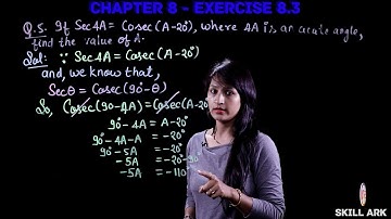 Trigonometry Ch. 8 - Ex. 8.3 | Class 10 NCERT Maths Solutions (Lect. 7)