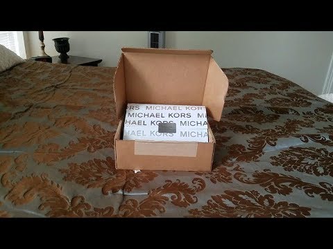 michael kors wallet unboxing