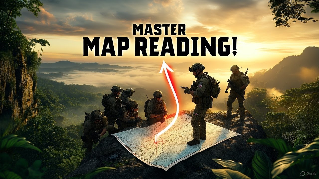 Advanced Map Reading | Basic Land Navigation - YouTube