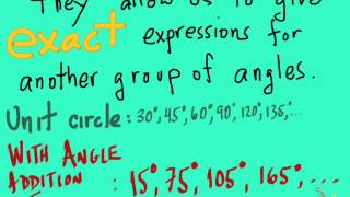 angle addition formulas News