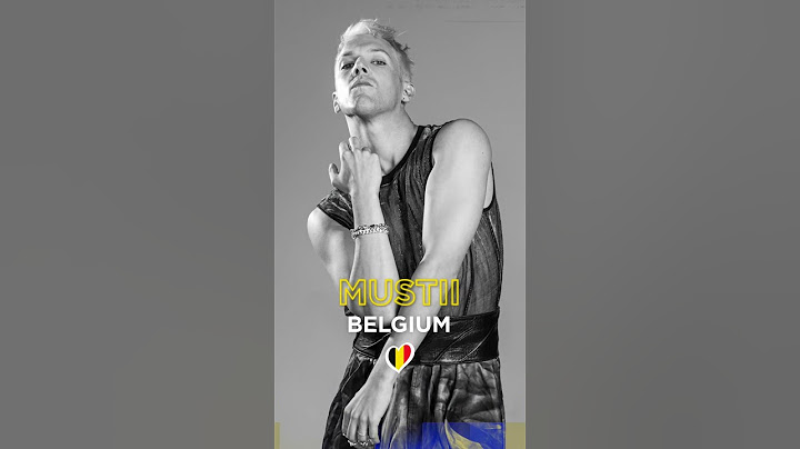 A new challenger approaches… Eurovision 2024's first participant 🇧🇪 Mustii from Belgium! #eurovision