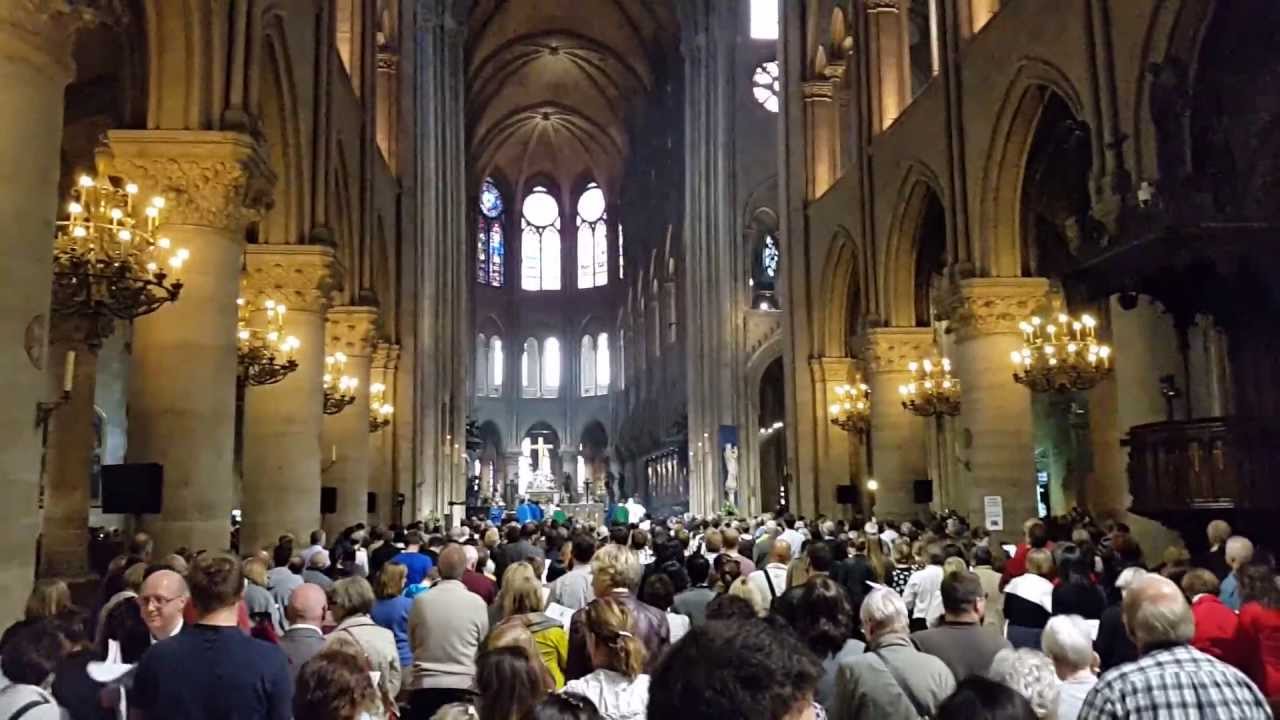 Notre Dame Paris Cathedral Sunday Mass YouTube