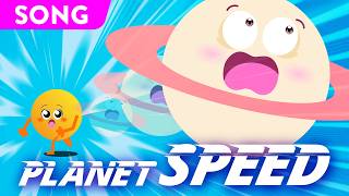 Learn Planet Speeds! | Solar System Countdown Song for Kids