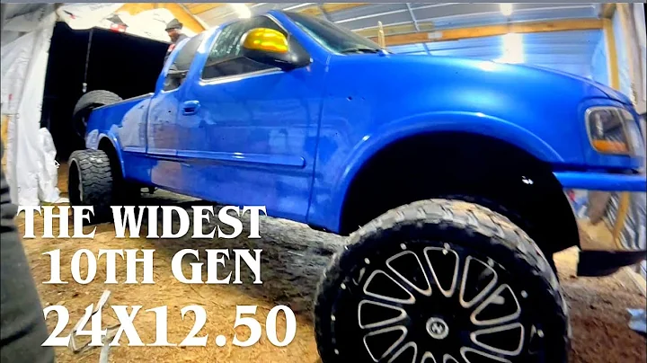 The widest 10th gen gets 24x12 wheels and tire🤗😂