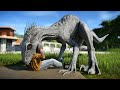 Indoraptor, Indominus Rex, Tyrannosaurus Rex, Spinosaurus 🌍 Jurassic World Evolution