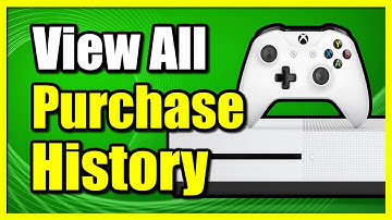 How to See your Purchases History on Xbox One Account (Order History)