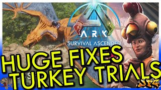 ARK SURVIVAL ASCENDED Huge Update! PC Xbox Ps5! Turkey Trials Event Is LIVE! Mod Spotlight!