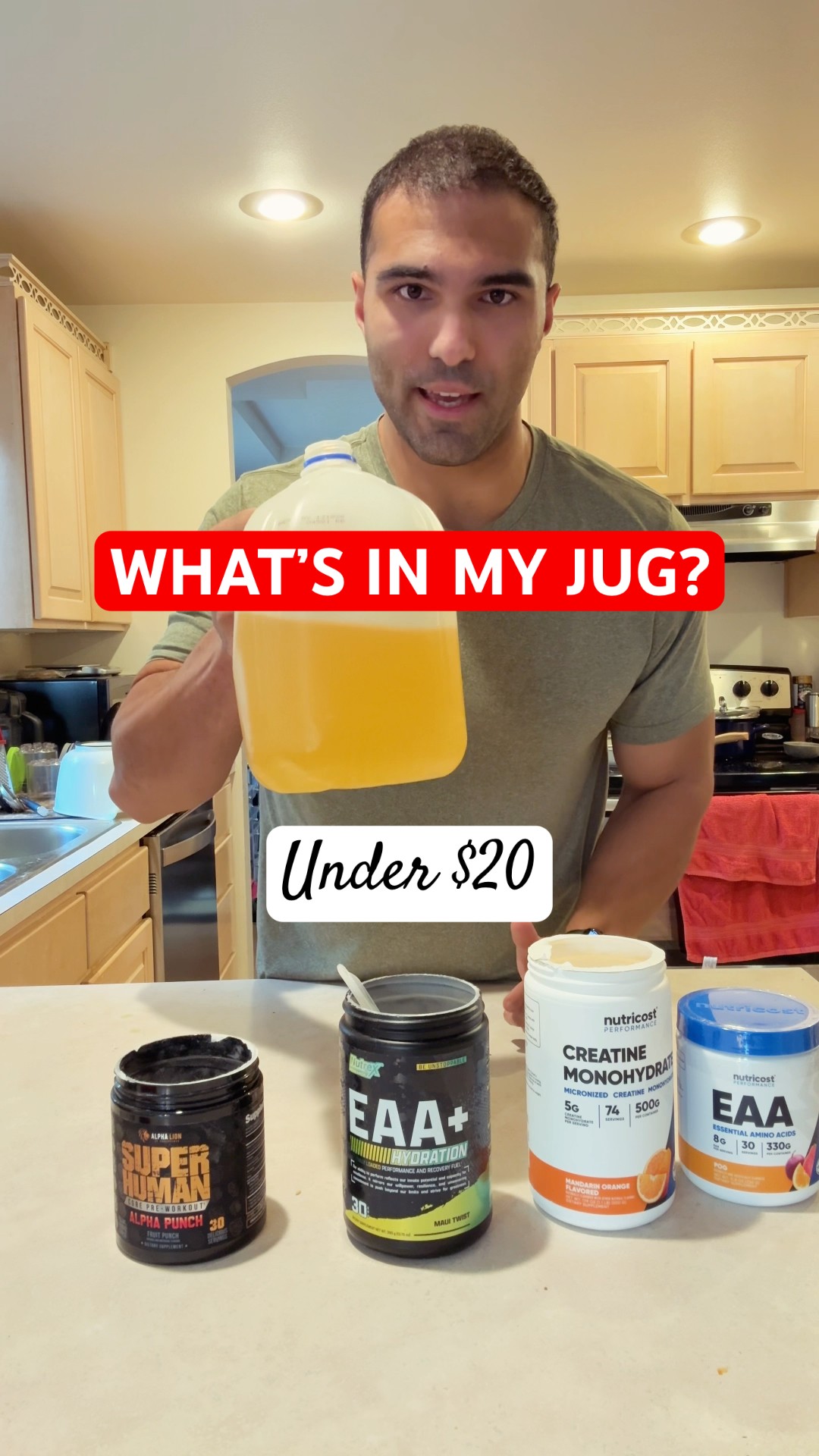 What I Put in My Gallon Jug (Cheap Supplement Stack)