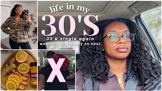 33 & single again 🕊️🕯️ (my break up, diy ginger shots & life reset)