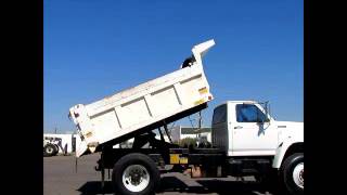 Sold! Ford F800 S/A 6-Yard Dump Truck 5.9L Cummins A/T 5-Speed bidadoo.com
