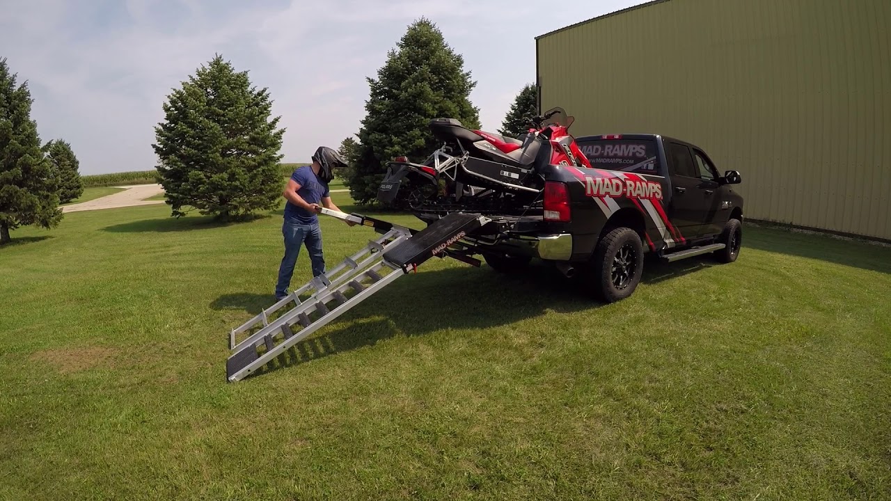 MADRAMPS Snowmobile Kit Setup and Backing off YouTube