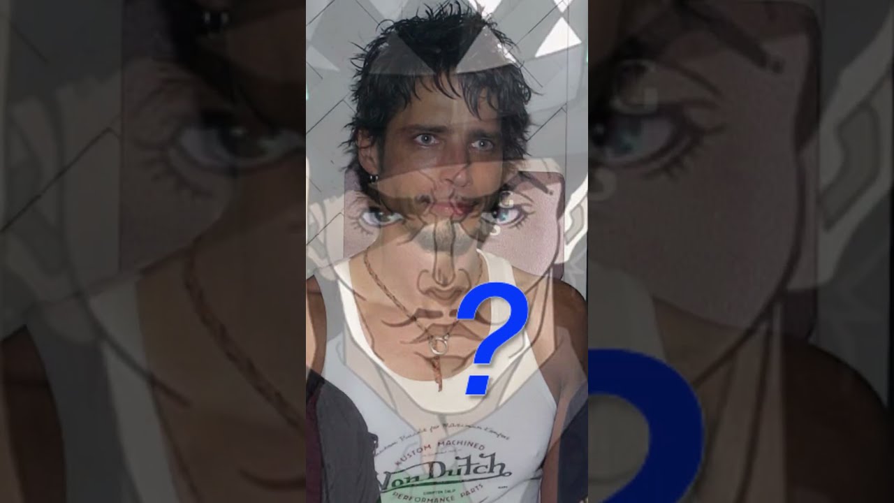 please tell me you see it too #jjba #chriscornell #audioslave #soundgarden #jojosbizzareadventure