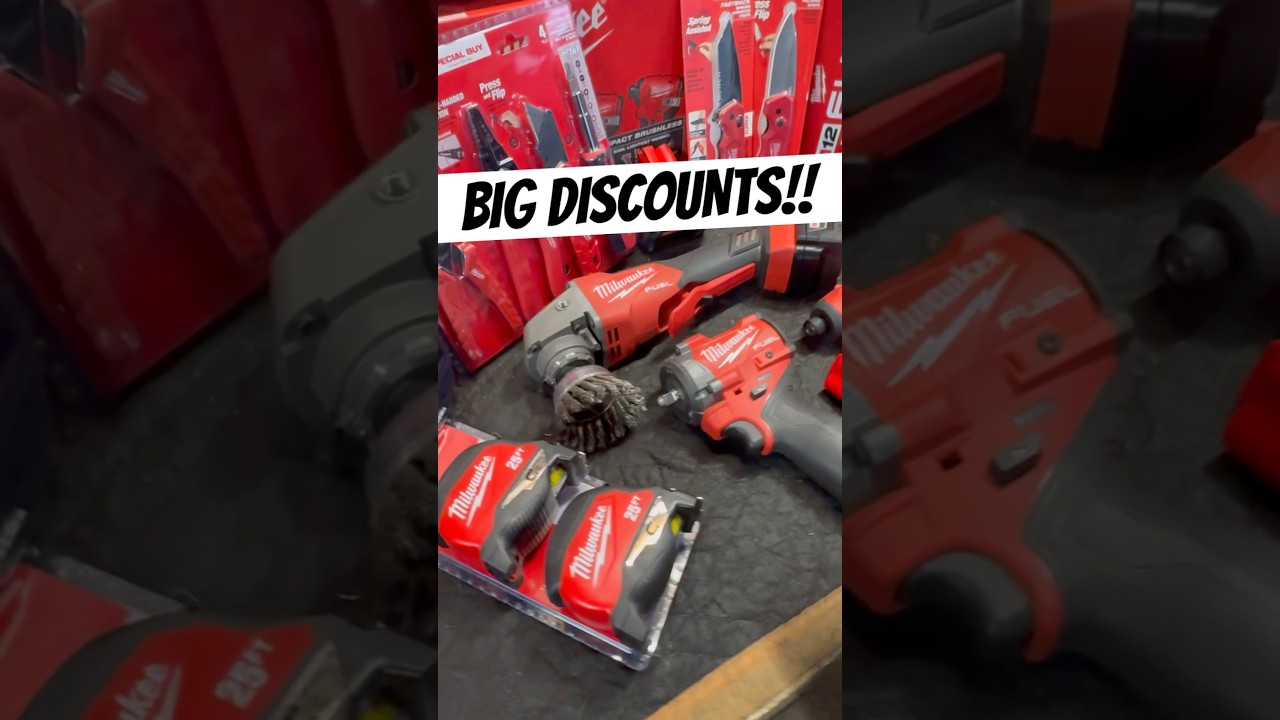Безумные скидки на инструменты Milwaukee в Home Depot